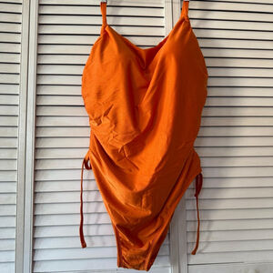 Women's Noel Swimsuit 2X Orange